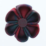 Rosette, Hand Made, Lindsay Tartan